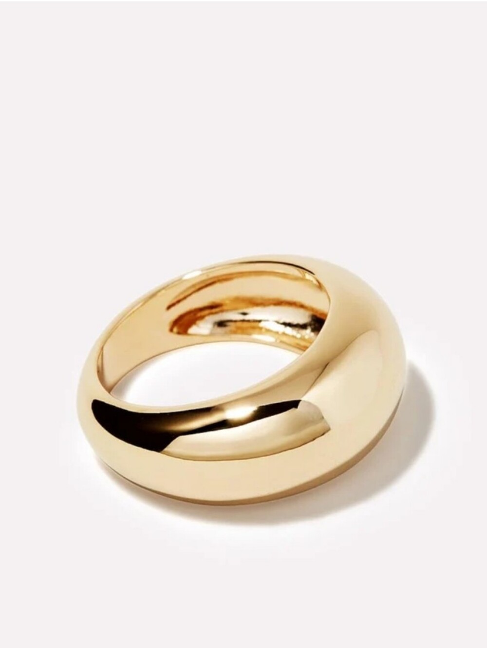 Gold Dome Statement Ring - Chunky Jewelry